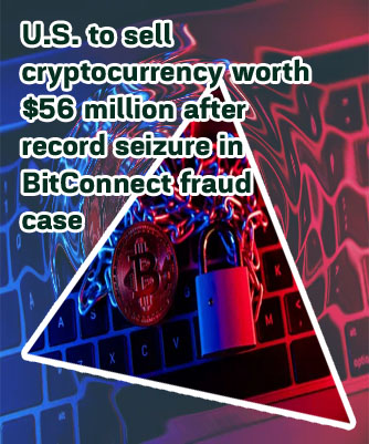 Seizes crypto number one promoter